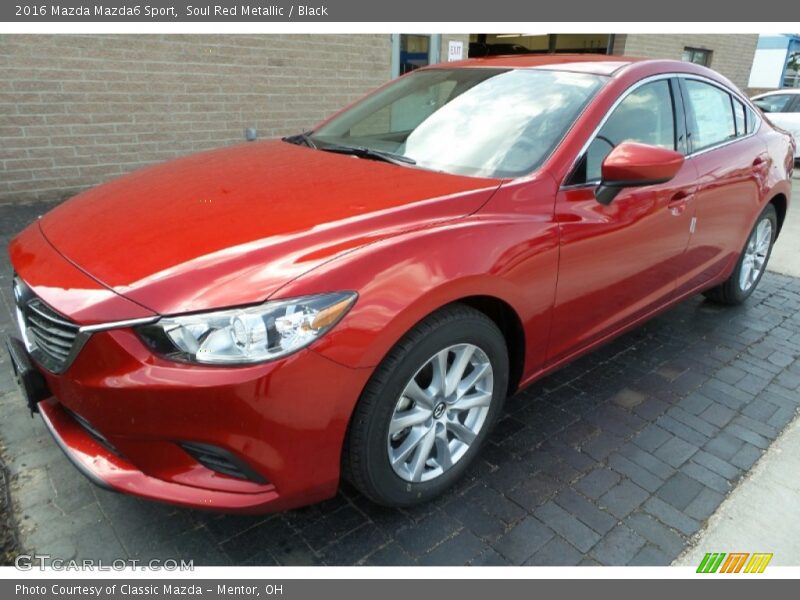 Front 3/4 View of 2016 Mazda6 Sport