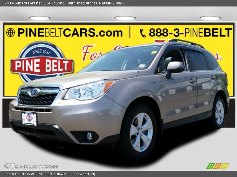 Burnished Bronze Metallic / Black 2014 Subaru Forester 2.5i Touring