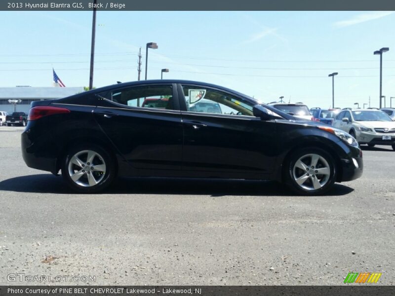 Black / Beige 2013 Hyundai Elantra GLS