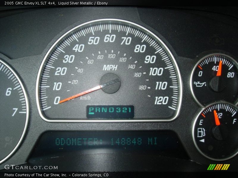 Liquid Silver Metallic / Ebony 2005 GMC Envoy XL SLT 4x4