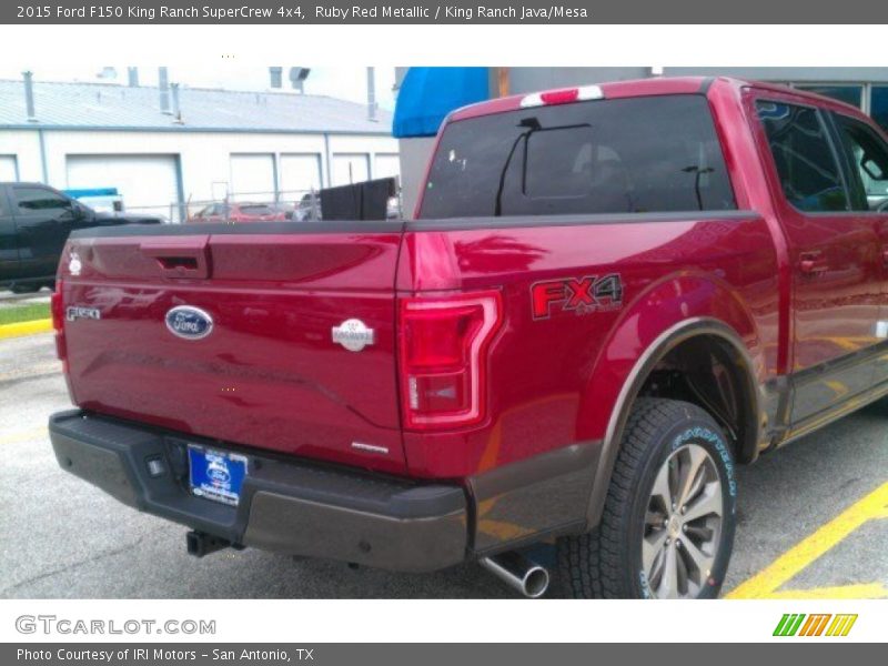 Ruby Red Metallic / King Ranch Java/Mesa 2015 Ford F150 King Ranch SuperCrew 4x4