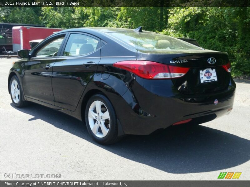 Black / Beige 2013 Hyundai Elantra GLS