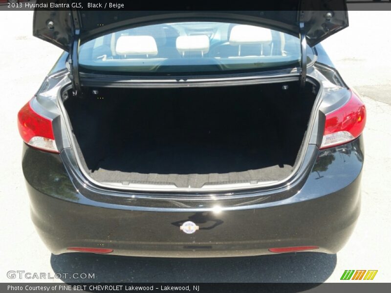 Black / Beige 2013 Hyundai Elantra GLS