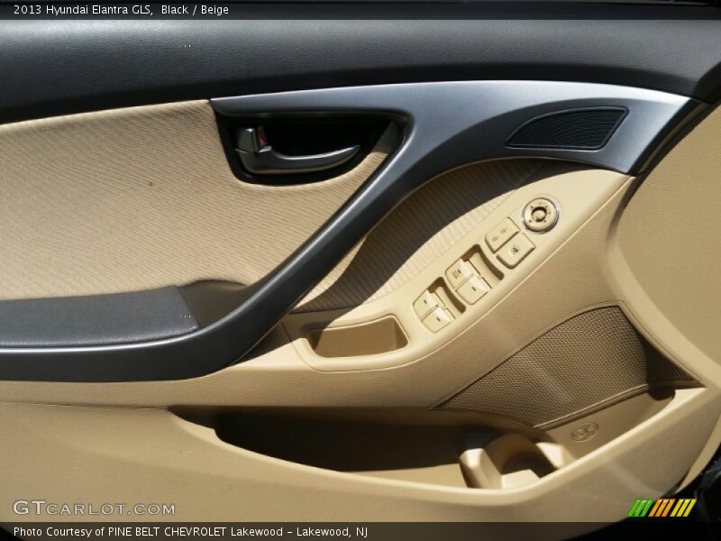 Black / Beige 2013 Hyundai Elantra GLS