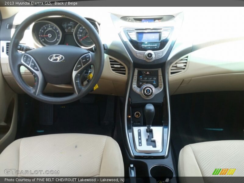 Black / Beige 2013 Hyundai Elantra GLS