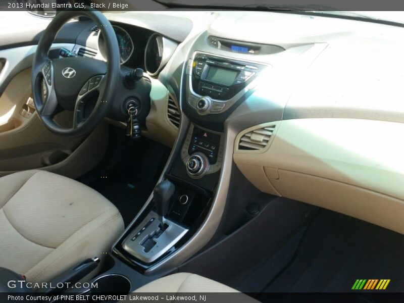Black / Beige 2013 Hyundai Elantra GLS
