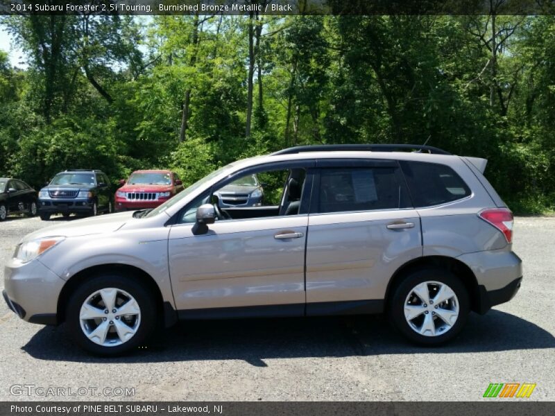 Burnished Bronze Metallic / Black 2014 Subaru Forester 2.5i Touring