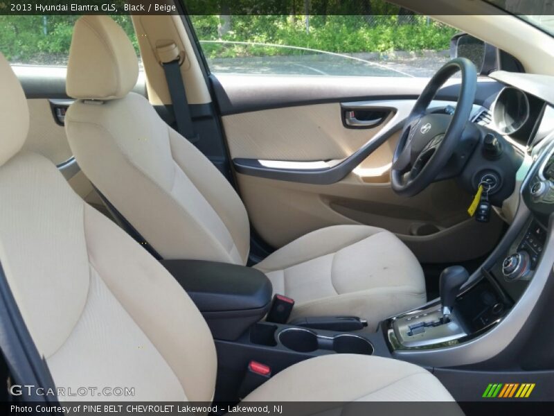 Black / Beige 2013 Hyundai Elantra GLS