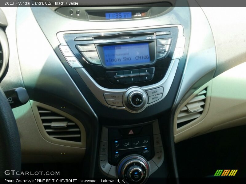 Black / Beige 2013 Hyundai Elantra GLS