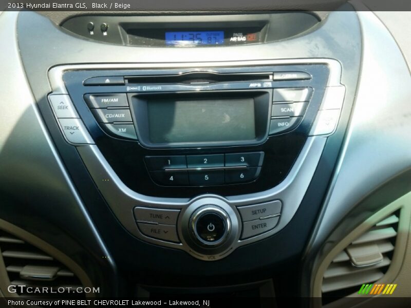 Black / Beige 2013 Hyundai Elantra GLS