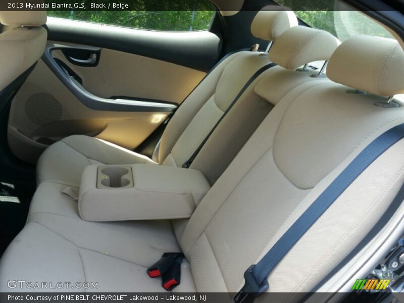 Black / Beige 2013 Hyundai Elantra GLS