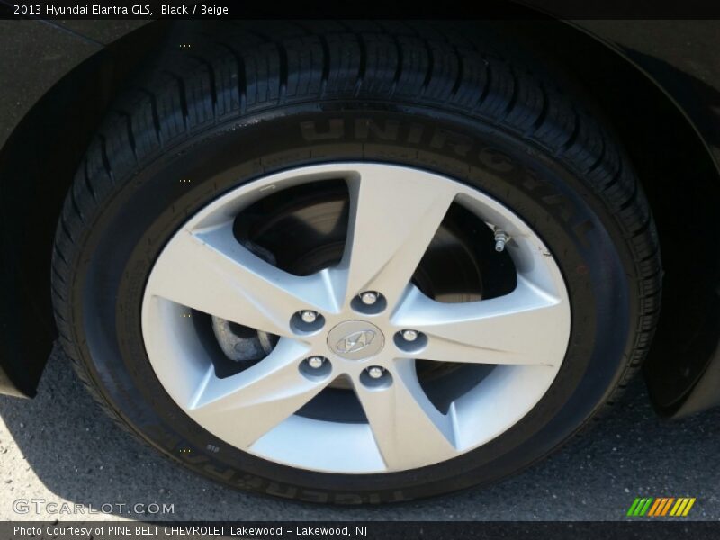 Black / Beige 2013 Hyundai Elantra GLS