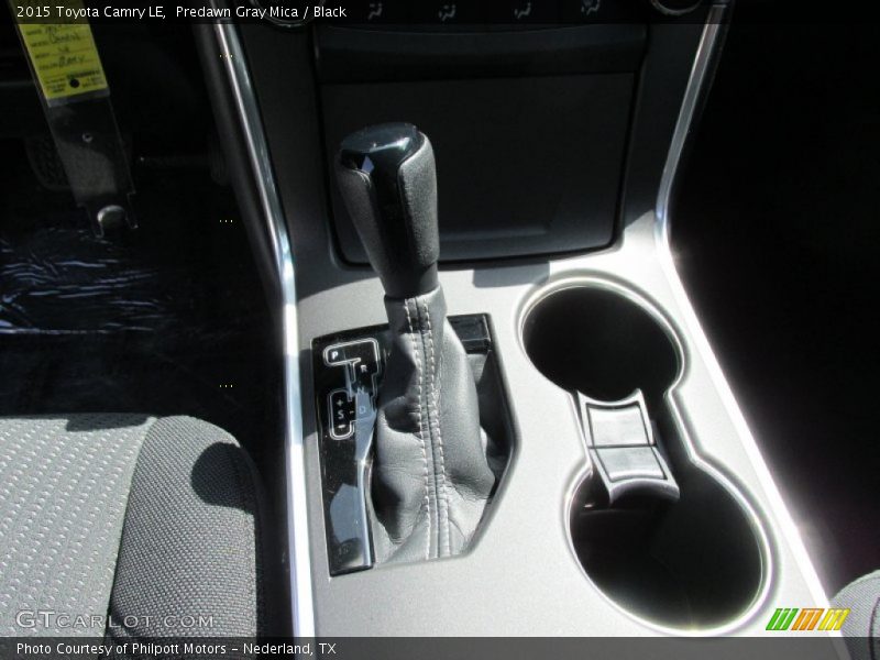 Predawn Gray Mica / Black 2015 Toyota Camry LE