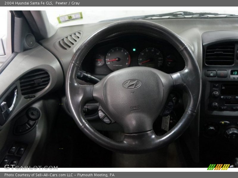 Pewter / Gray 2004 Hyundai Santa Fe GLS