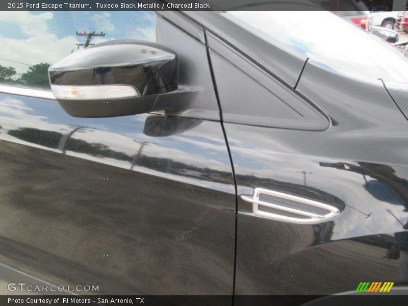 Tuxedo Black Metallic / Charcoal Black 2015 Ford Escape Titanium
