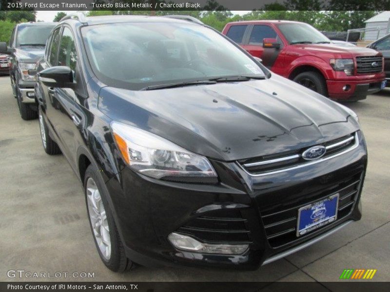 Tuxedo Black Metallic / Charcoal Black 2015 Ford Escape Titanium