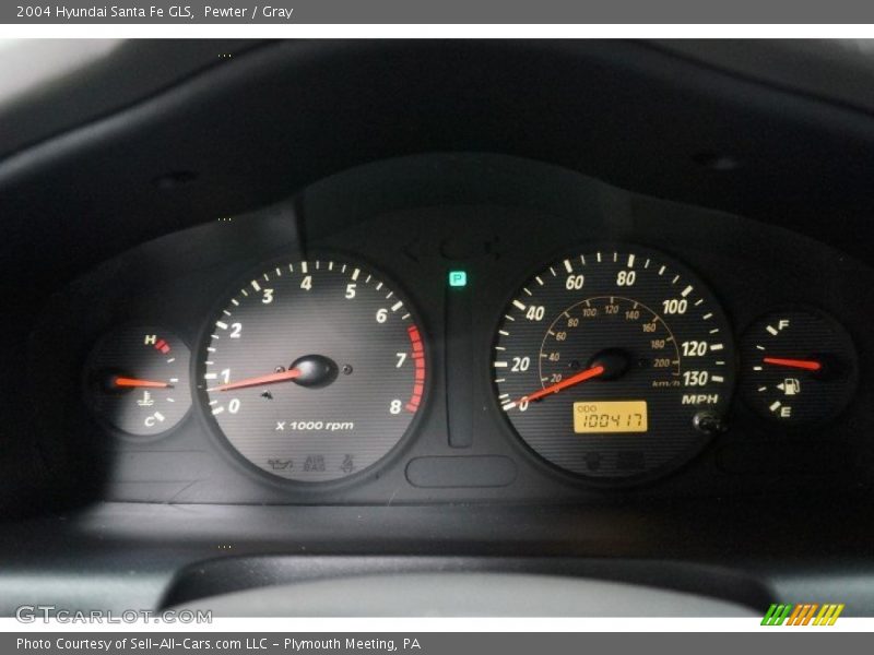 Pewter / Gray 2004 Hyundai Santa Fe GLS