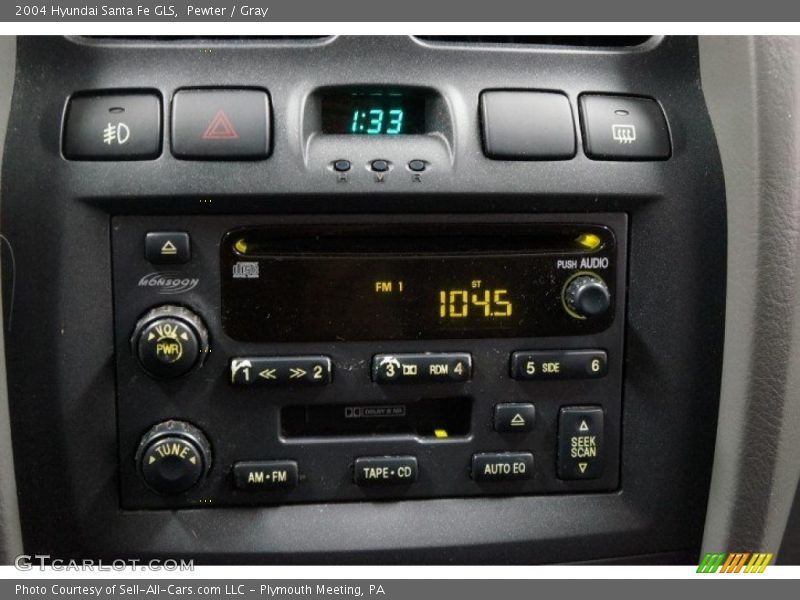 Pewter / Gray 2004 Hyundai Santa Fe GLS