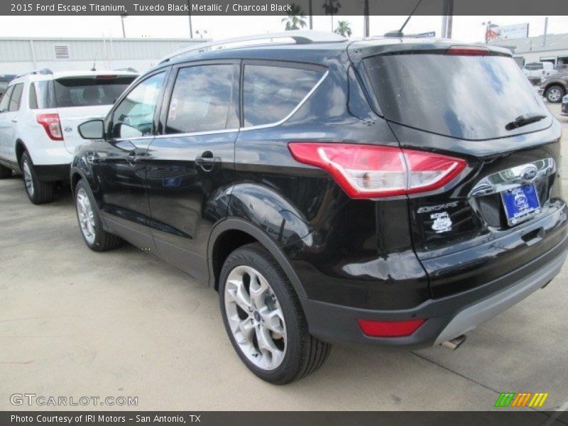 Tuxedo Black Metallic / Charcoal Black 2015 Ford Escape Titanium