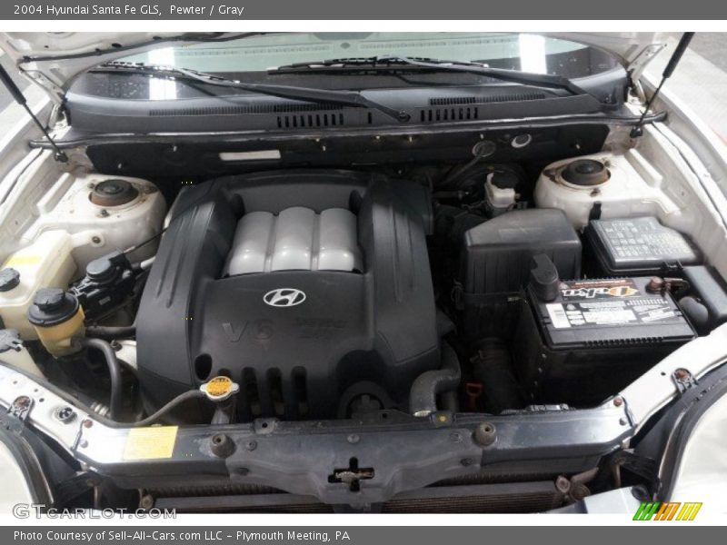 Pewter / Gray 2004 Hyundai Santa Fe GLS