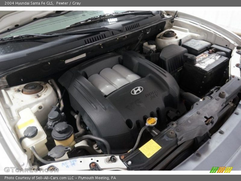 Pewter / Gray 2004 Hyundai Santa Fe GLS