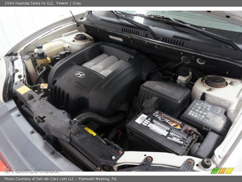 Pewter / Gray 2004 Hyundai Santa Fe GLS