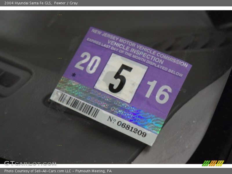 Pewter / Gray 2004 Hyundai Santa Fe GLS