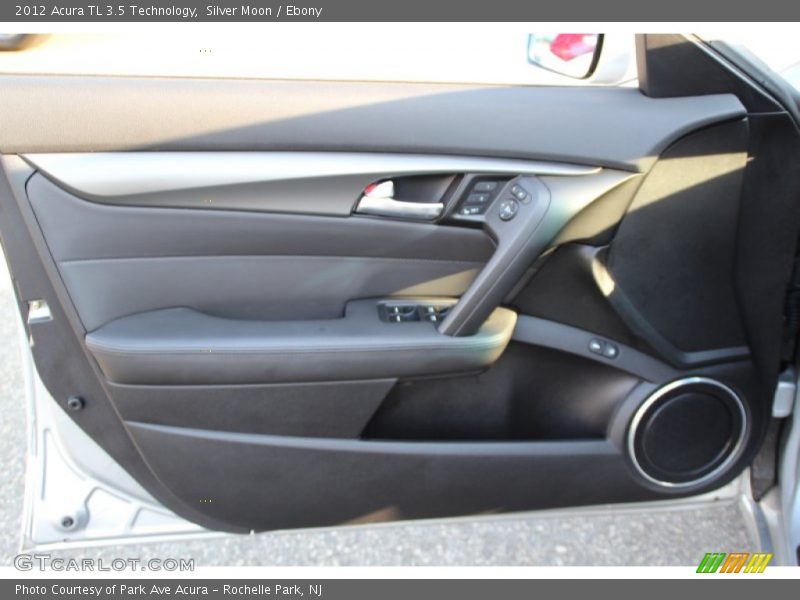 Silver Moon / Ebony 2012 Acura TL 3.5 Technology