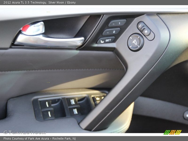 Silver Moon / Ebony 2012 Acura TL 3.5 Technology