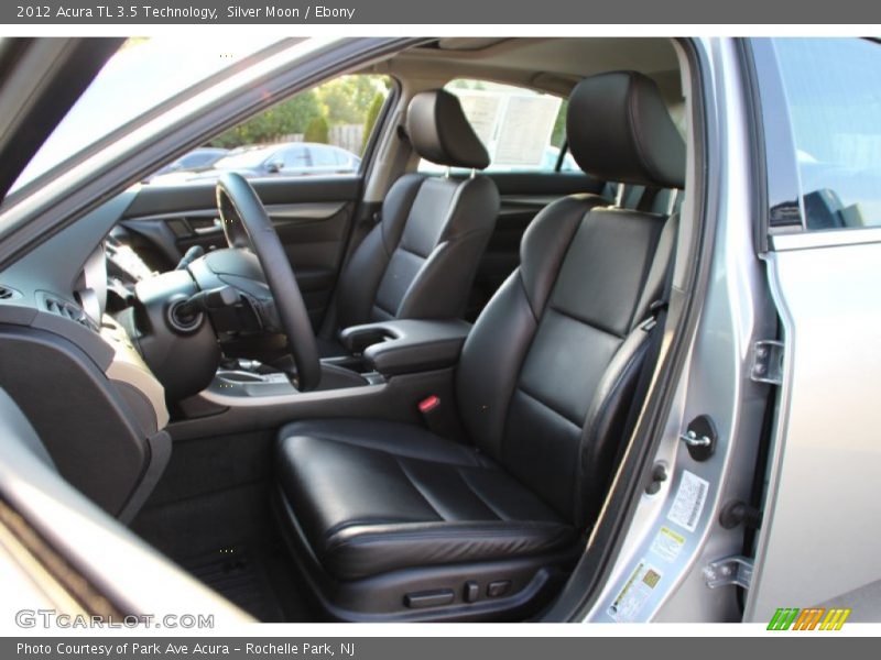 Silver Moon / Ebony 2012 Acura TL 3.5 Technology