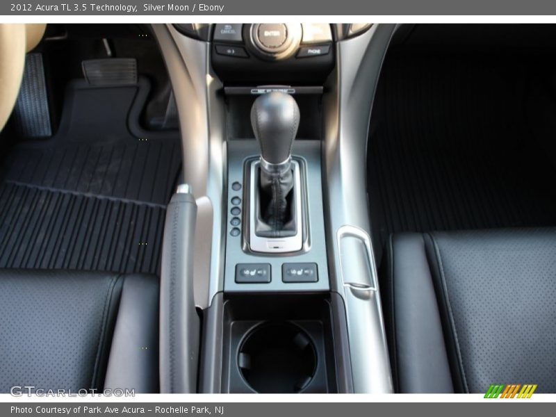 Silver Moon / Ebony 2012 Acura TL 3.5 Technology