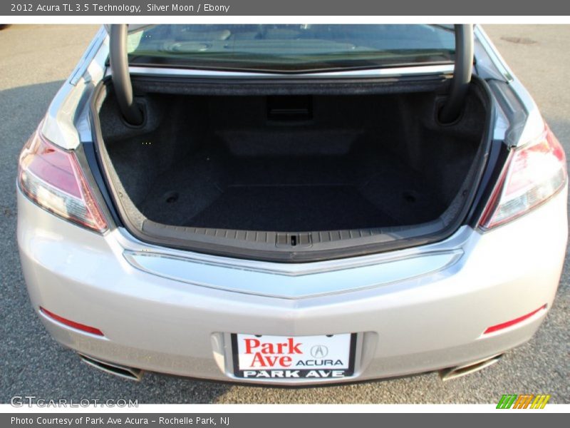 Silver Moon / Ebony 2012 Acura TL 3.5 Technology