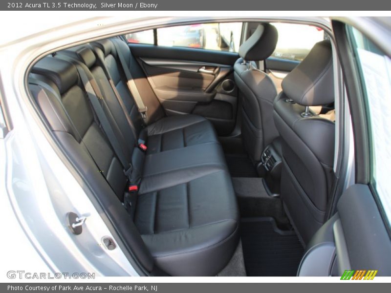 Silver Moon / Ebony 2012 Acura TL 3.5 Technology