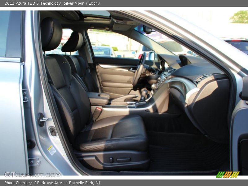 Silver Moon / Ebony 2012 Acura TL 3.5 Technology
