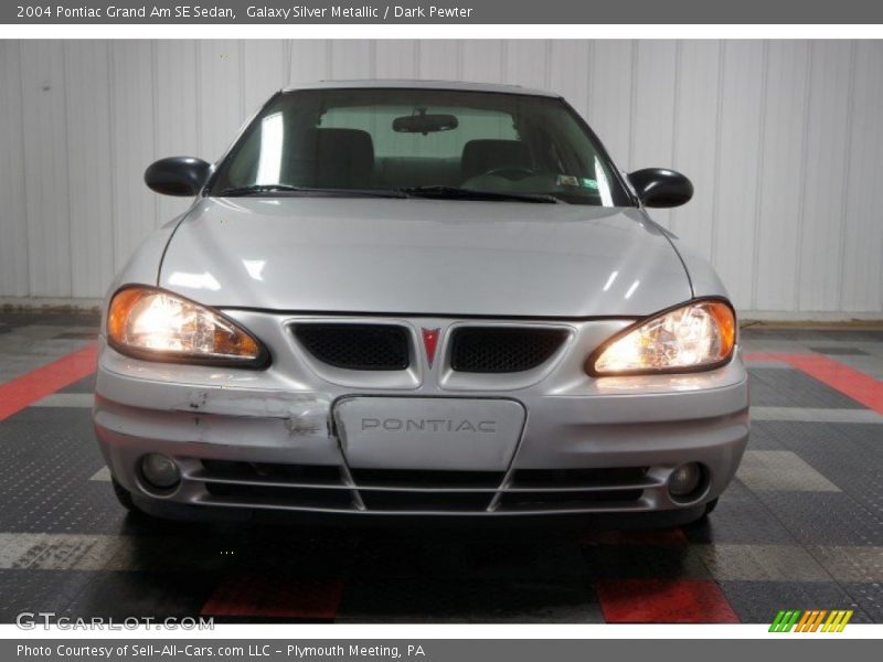 Galaxy Silver Metallic / Dark Pewter 2004 Pontiac Grand Am SE Sedan