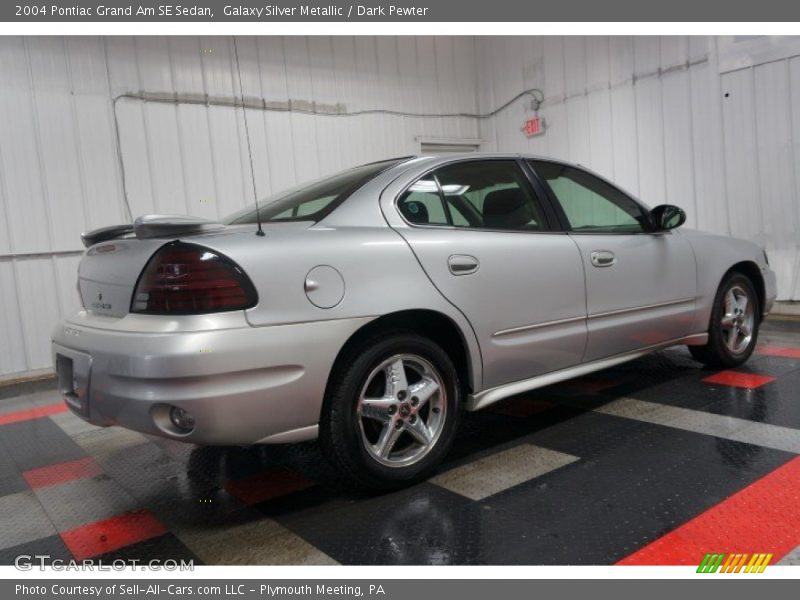 Galaxy Silver Metallic / Dark Pewter 2004 Pontiac Grand Am SE Sedan