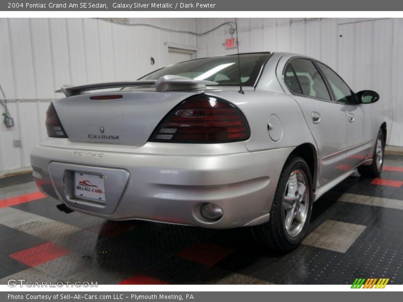 Galaxy Silver Metallic / Dark Pewter 2004 Pontiac Grand Am SE Sedan