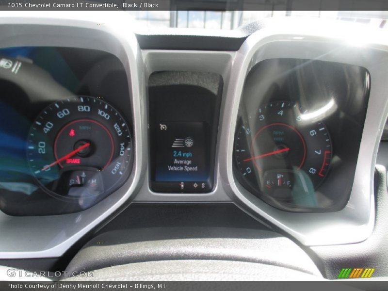 Black / Black 2015 Chevrolet Camaro LT Convertible