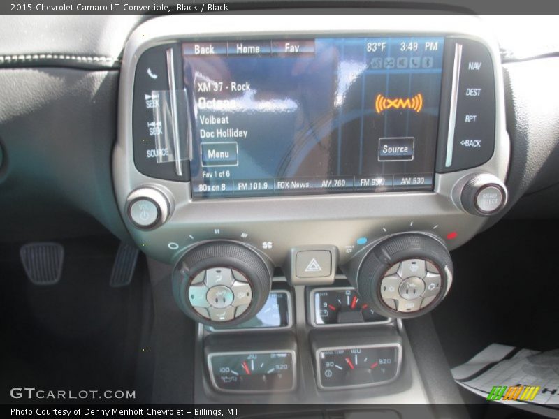 Black / Black 2015 Chevrolet Camaro LT Convertible