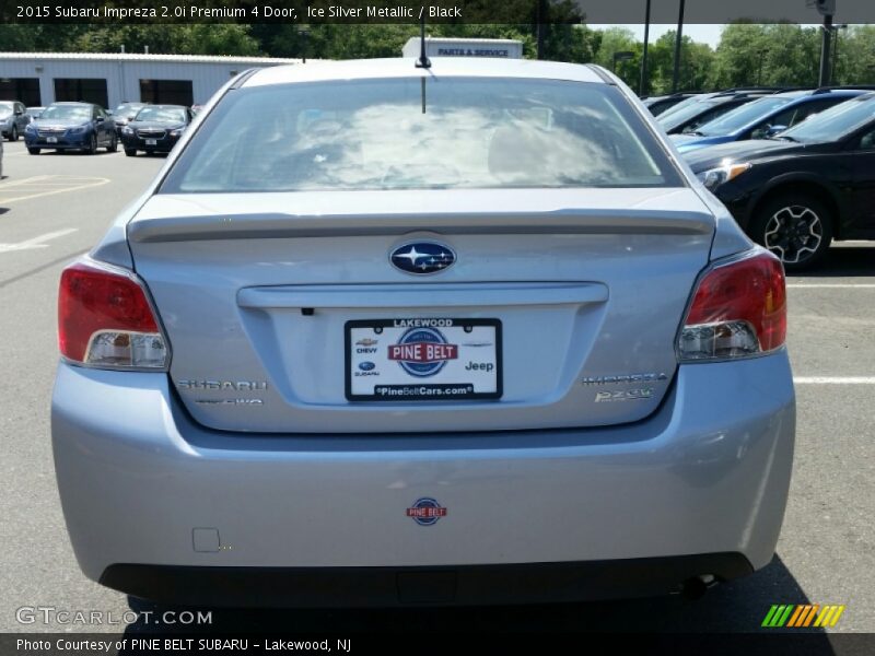 Ice Silver Metallic / Black 2015 Subaru Impreza 2.0i Premium 4 Door