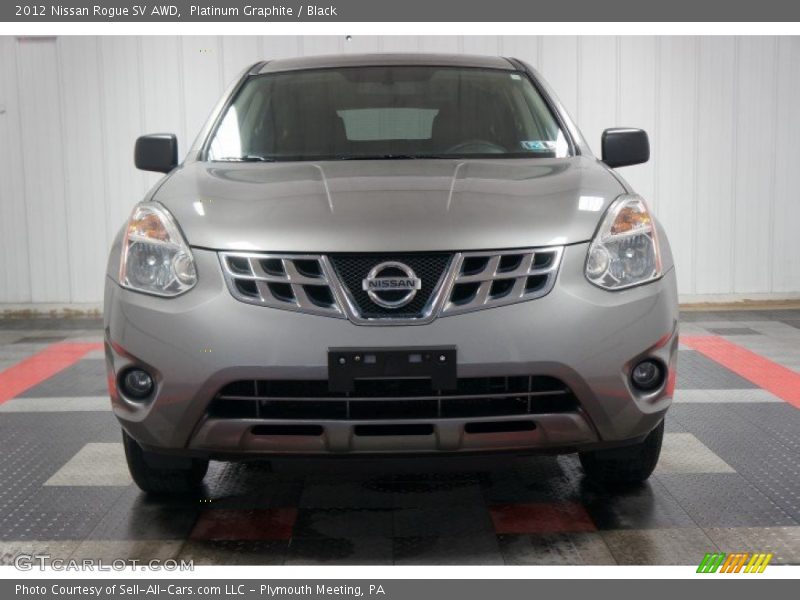 Platinum Graphite / Black 2012 Nissan Rogue SV AWD