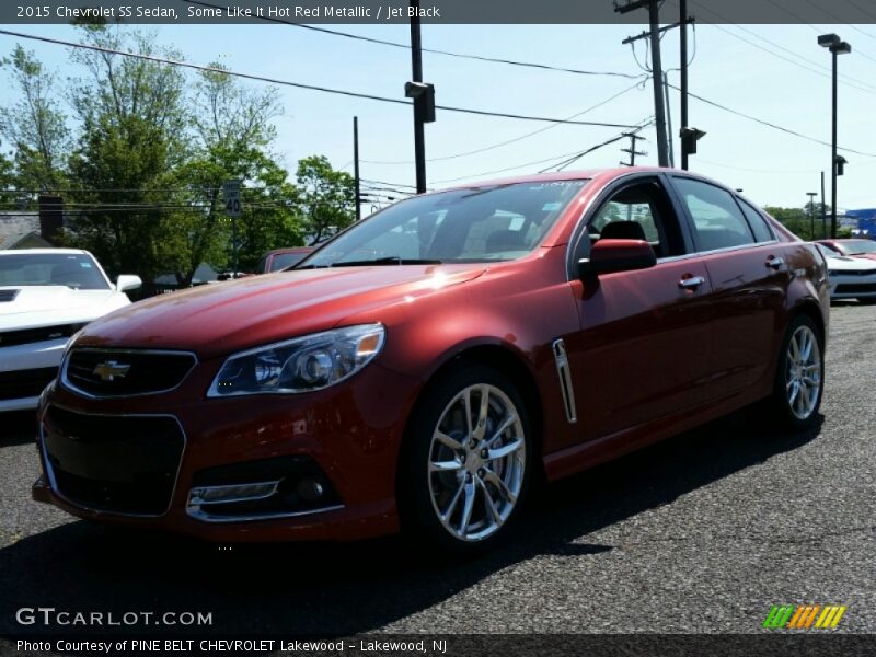 Some Like It Hot Red Metallic / Jet Black 2015 Chevrolet SS Sedan