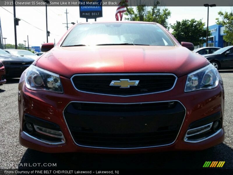Some Like It Hot Red Metallic / Jet Black 2015 Chevrolet SS Sedan