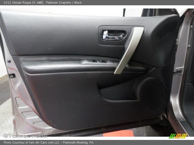 Platinum Graphite / Black 2012 Nissan Rogue SV AWD