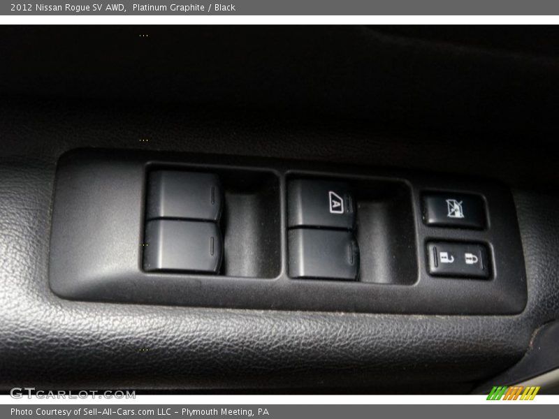 Platinum Graphite / Black 2012 Nissan Rogue SV AWD