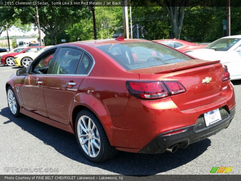 Some Like It Hot Red Metallic / Jet Black 2015 Chevrolet SS Sedan