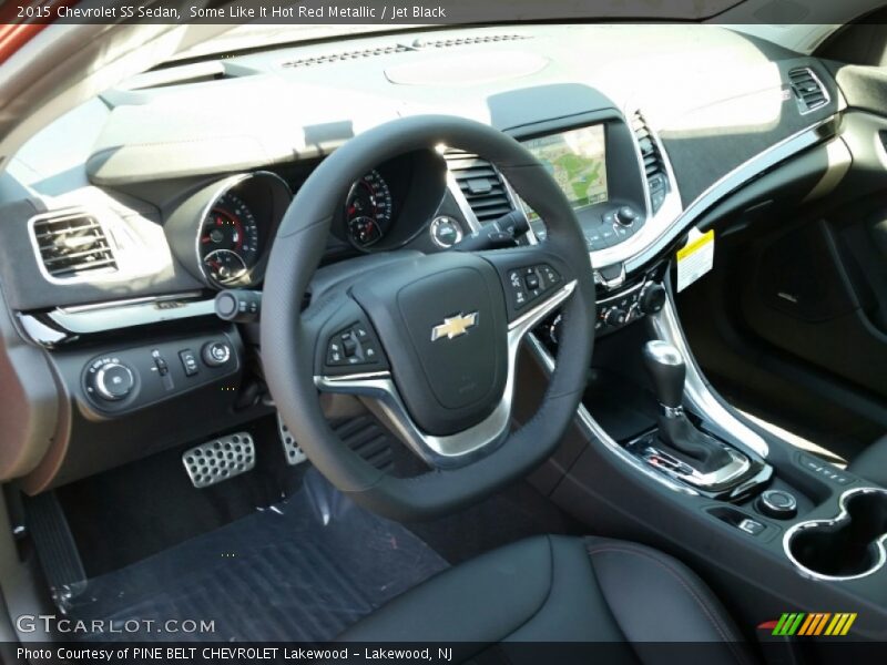 Some Like It Hot Red Metallic / Jet Black 2015 Chevrolet SS Sedan