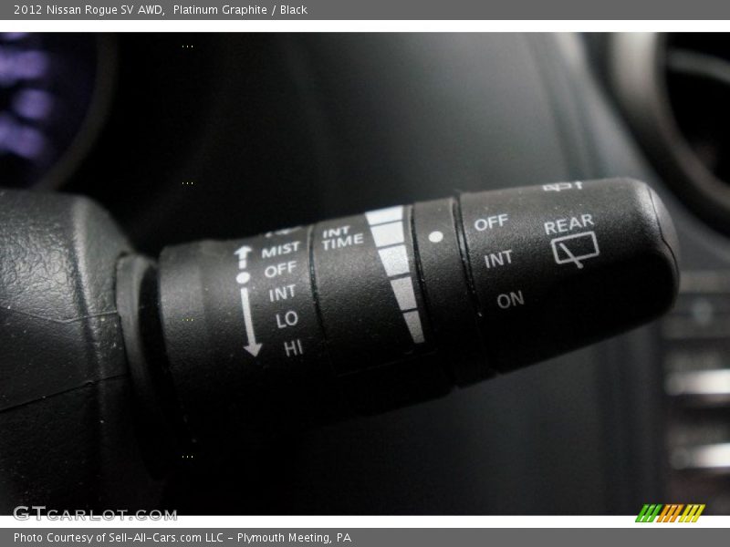 Platinum Graphite / Black 2012 Nissan Rogue SV AWD