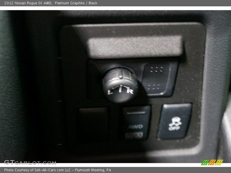 Platinum Graphite / Black 2012 Nissan Rogue SV AWD