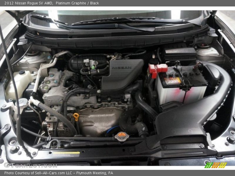 Platinum Graphite / Black 2012 Nissan Rogue SV AWD